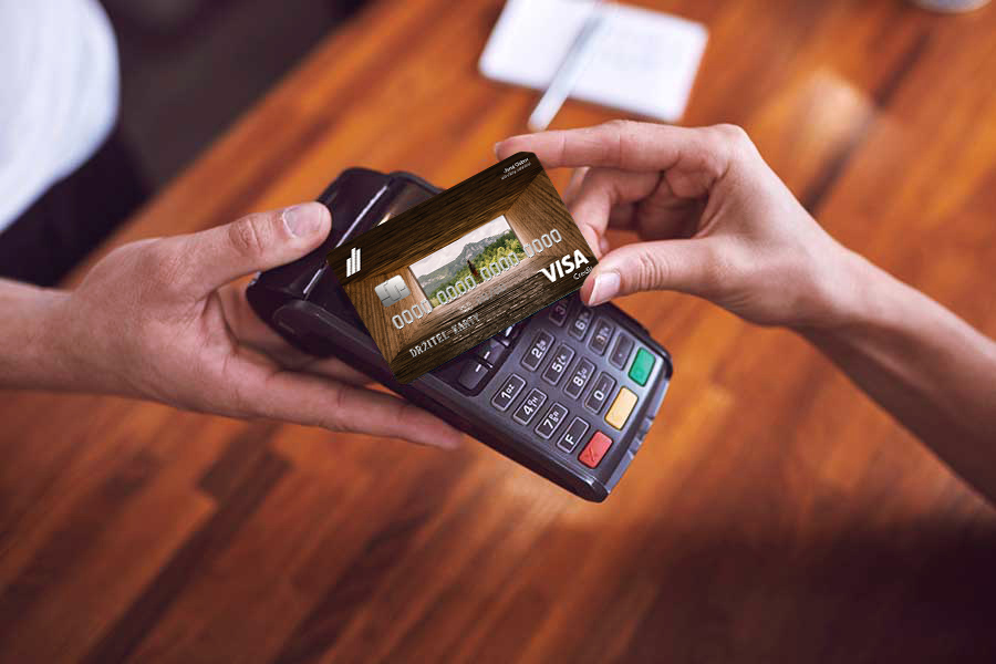 A credit card without the need to maintain a current account
